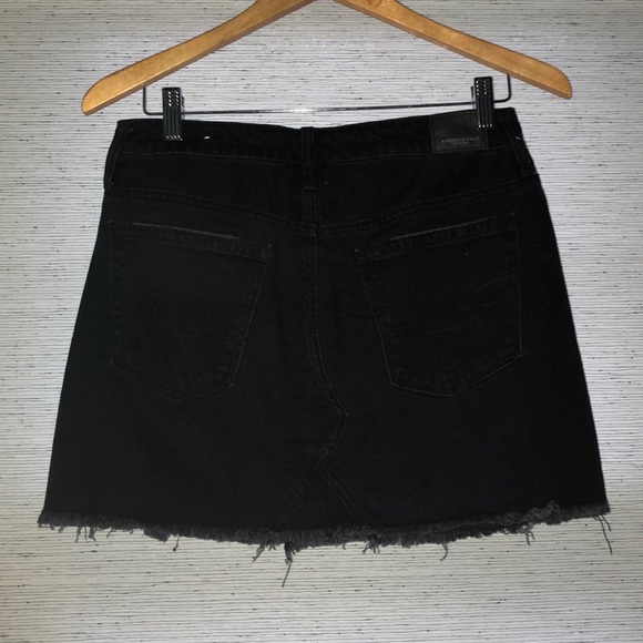AE High-Wasted Festival Denim Skirt - Picture 4 of 7